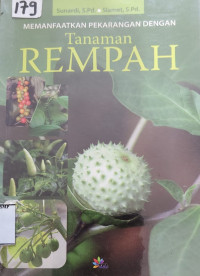 Image of Memanfaatkan Pekarangan Dengan Tanaman Rempah